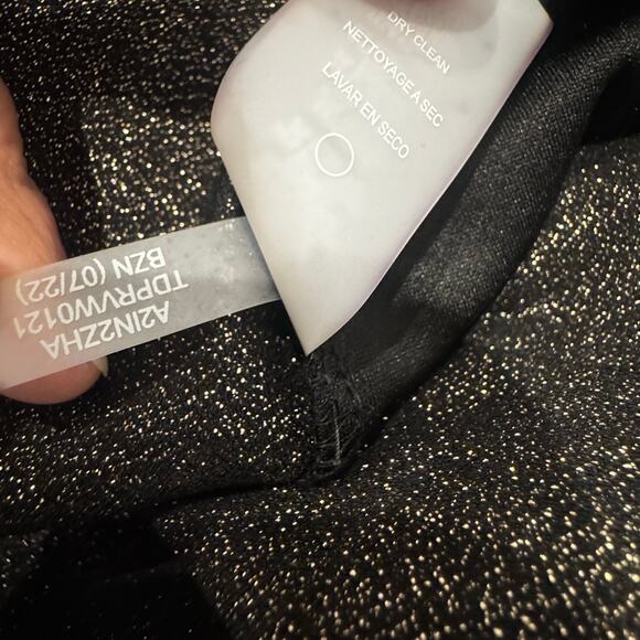 Tommy Hilfiger Women's Stretch Sheath Dress Sleeveless Gold Size 14 NWT - Picture 10 of 14